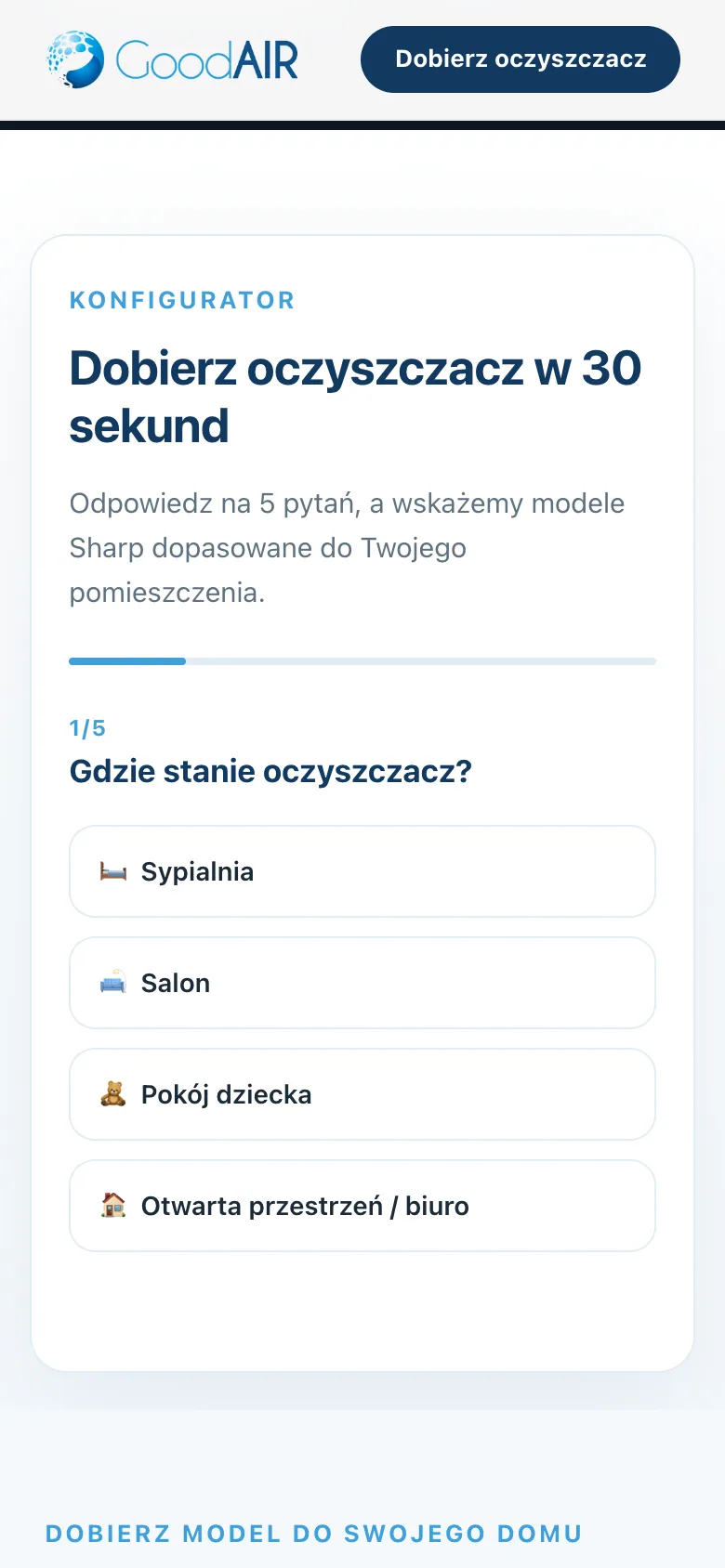 smog.goodair.pl na telefonie